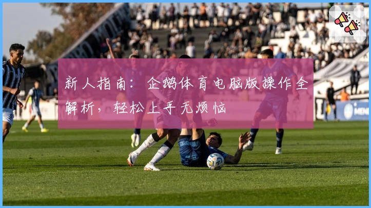 新人指南：企鹅体育电脑版操作全解析，轻松上手无烦恼